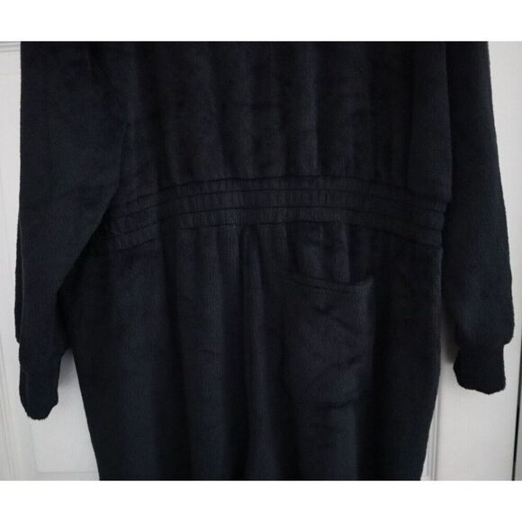 Fabletics ON2357060-0001 Women's Sz XXL/1X Black Cozy Cord Zip Jumpsuit $100 - Picture 6 of 13